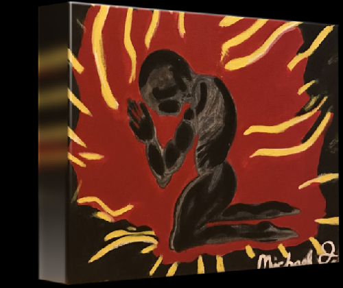 Prayer Warrior - Soft Wrapped Canvas - MJ